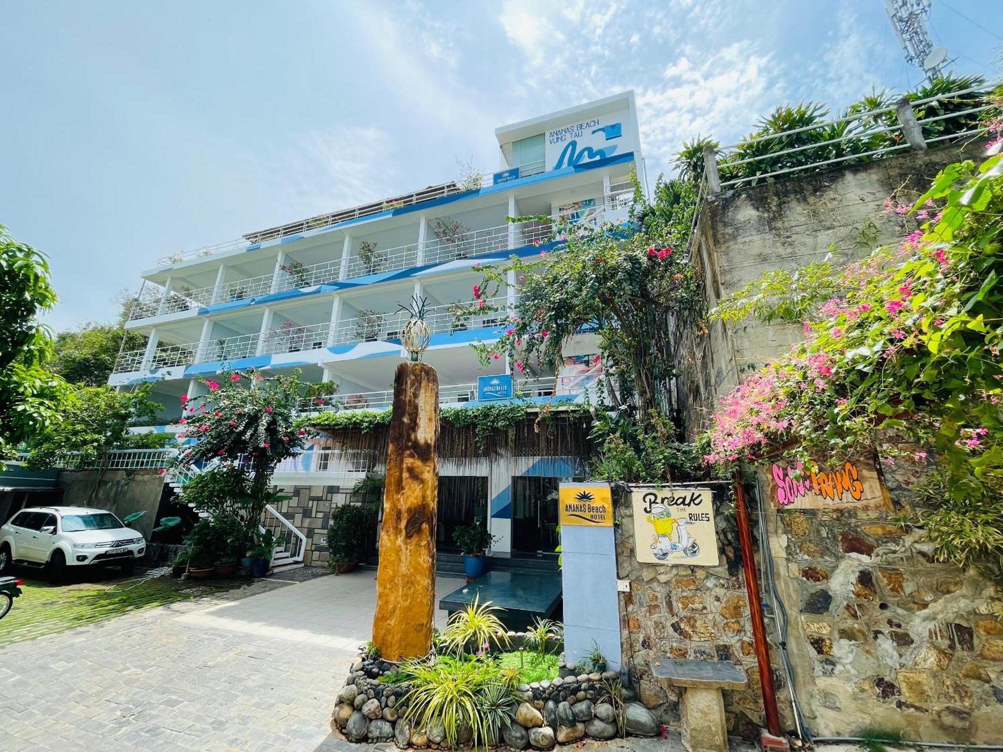 Ananas Beach Hotel Vũng Tàu Exterior foto